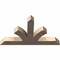 Ekena Millwork Richland Smooth Timber Gable Bracket, Douglas Fir, 36"W x 21"H x 3 1/2"D x 3 1/2"F, 14/12 Pitch GBW036X21X0404RIC00SDF - alternate 2